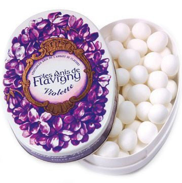 Les Anis de Flavigny Violet Flavored Hard Candy (50 g)