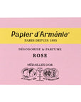 Papier d'Armenie Rose Burning Papers