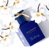 Isabey Paris Fleur Nocturne Eau de Parfum (50 ml) with white flowers in the background