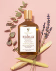 Beauty shot top view of Rahua by Amazon Beauty Rahua Voluminous Shampoo - 275 ml with ingredients