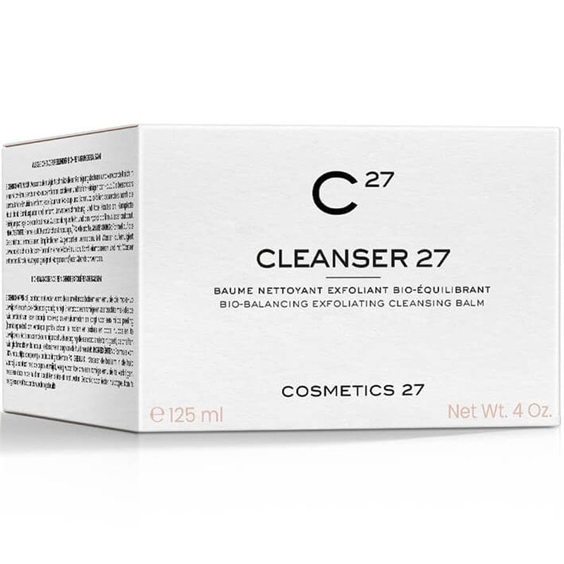 Cosmetics 27 Cleanser 27 box