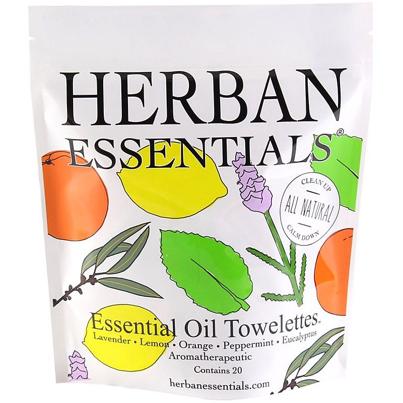 Herban Essentials Mixed Towelettes (20 pcs)