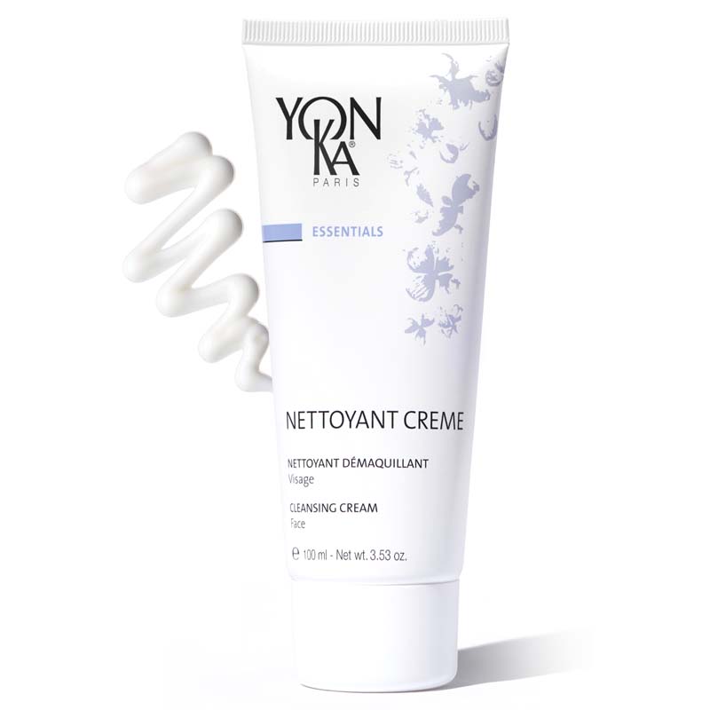 Yon-Ka Paris Nettoyant Creme (100 ml) with product smear