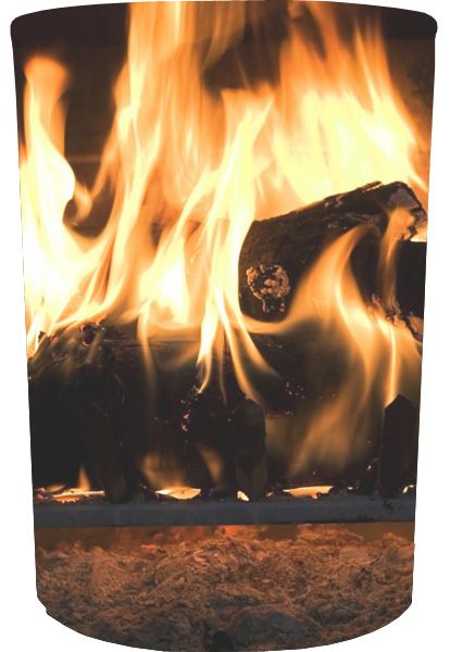  D.S. &amp; Durga Portable Fireplace Candle mood artwork
