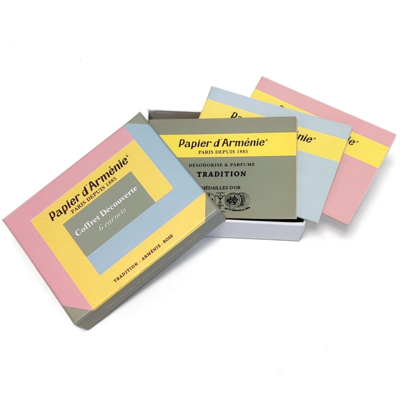Real Papier D'Arménie Natural Deodorizer, Notebook Triple