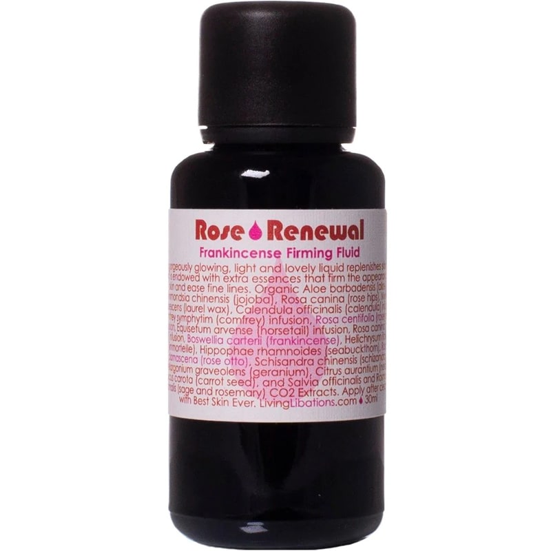 Living Libations Rose Renewal + Frankincense Firming Fluid (30 ml)