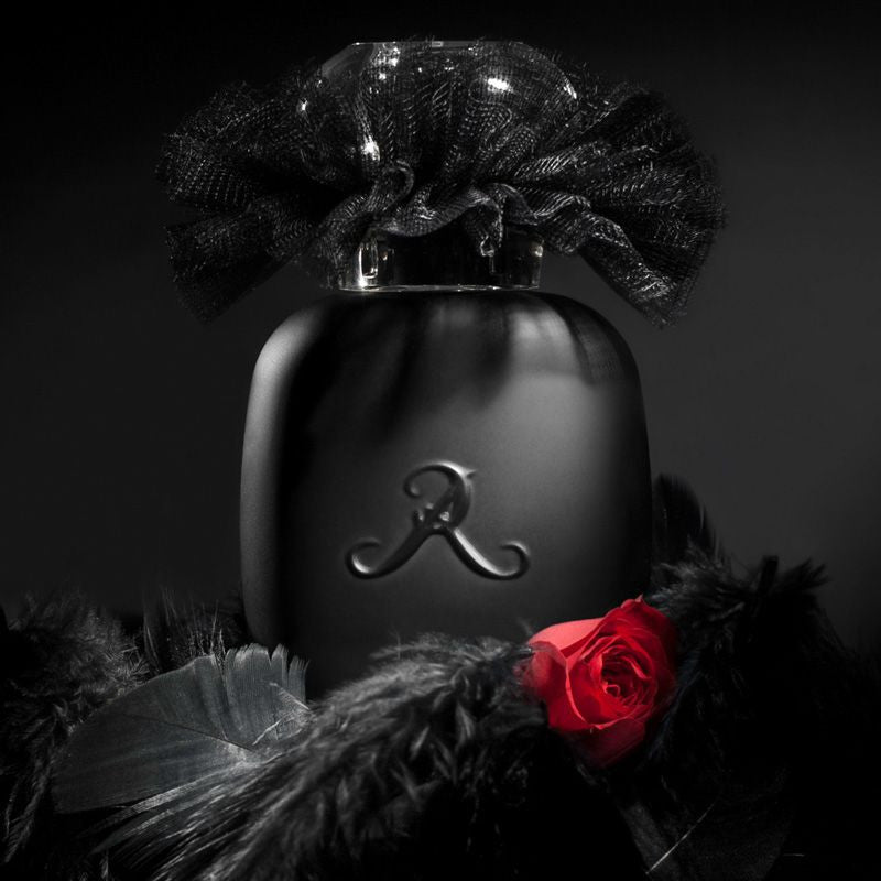 Les Parfums de Rosine Ballerina No.3 (50 ml) With Black Feathers and Red Rose