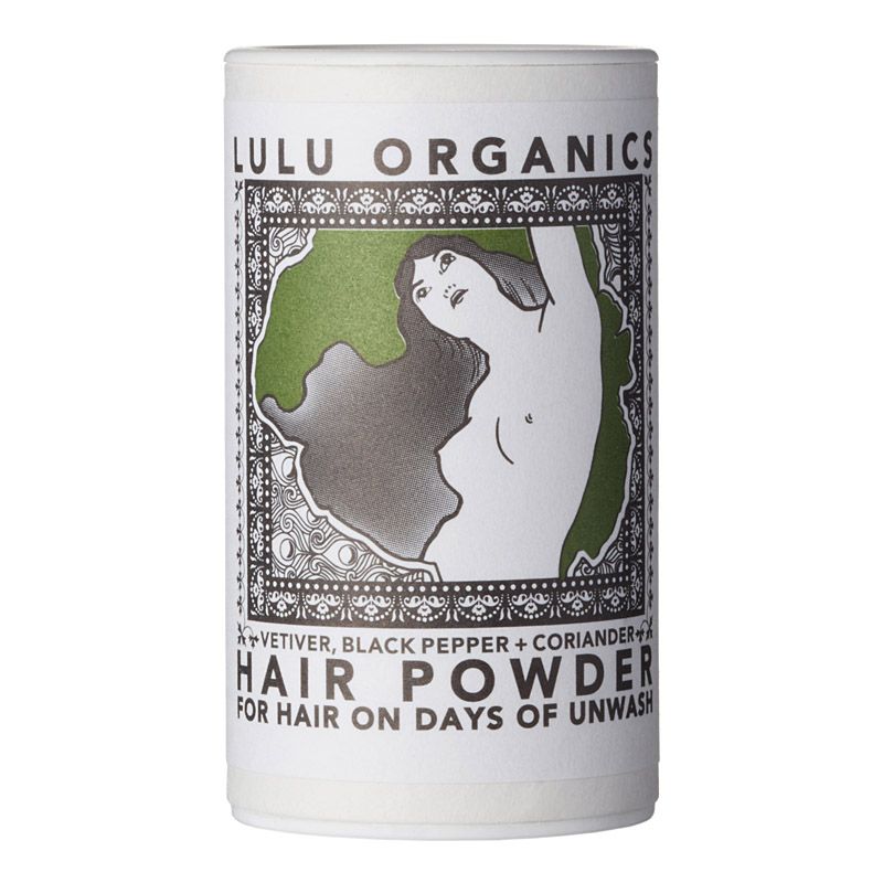 Lulu Organics Travel Sized Hair Powder (Vetiver &amp; Black Pepper &amp; Coriander, 1 oz)