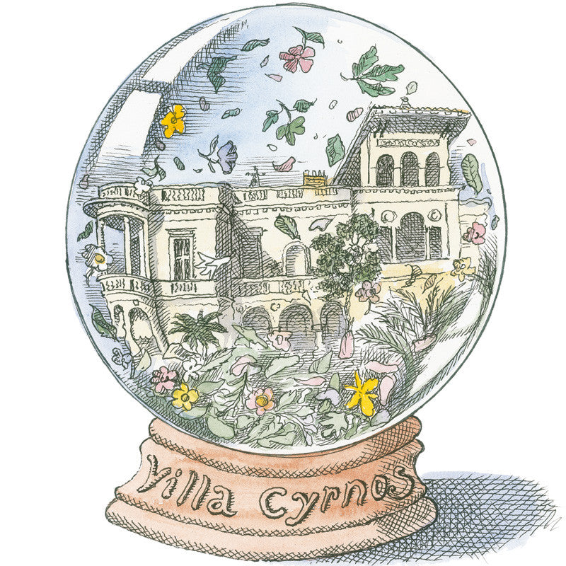 Cire Trudon Cyrnos Candle artwork by British Painter and Illustrator Lawrence Mynott