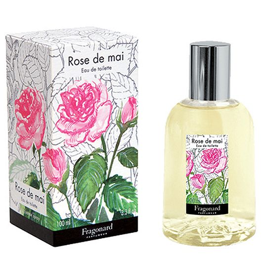 Fragonard Parfumeur Rose de Mai Eau de Toilette (100 ml) with box