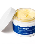 Ursa Major Golden Hour Recovery Cream (1.57 oz) lid off to the side showing cream inside