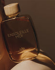 Lifestyle shot of Parfums Andre Gas Ensoleille moi Eau de Parfum - 100 ml on the shoulder of model