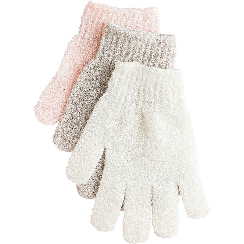 Urban Spa The Get-Glowing Exfoliating Gloves (assorted colors, 1 pair)