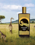 Memo Paris African Leather Eau de Parfum (75 ml) beauty shot in Africa