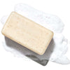 Ursa Major Hoppin' Fresh Bar Soap (5 oz) - shown unwrapped and with soap suds behind the soap bar