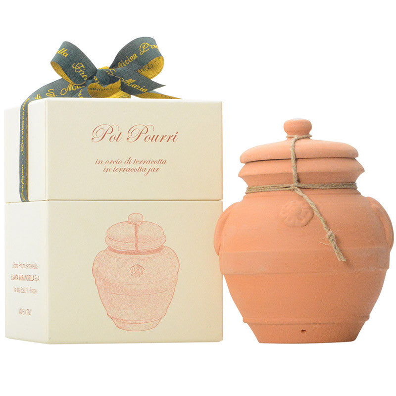 Santa Maria Novella Pot Pourri in Medium Terracotta Jar 