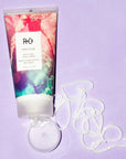R+Co High Dive Moisture + Shine Crème - 5 oz with swatch showing color and texture