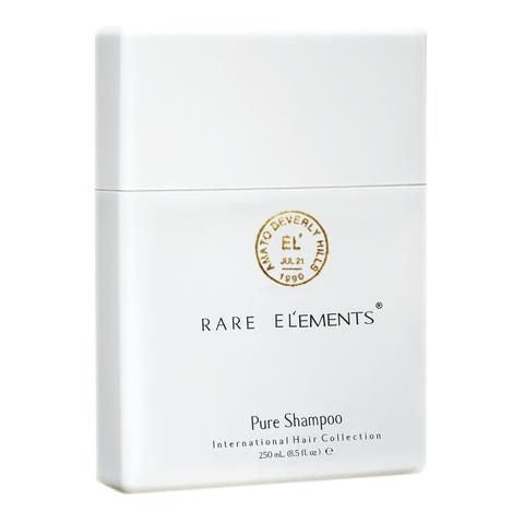Rare Elements Pure Shampoo angled