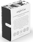 Argentum Apothecary Le Savon Lune Illuminating Silver Cleansing Bar (100 g) box back side angle