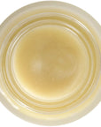 Living Libations Rose Glow Underarm Charm Creme Deodorant (30 ml) top view jar open