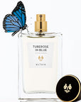 ALTAIA Tuberose in Blue Eau de Parfum with top off