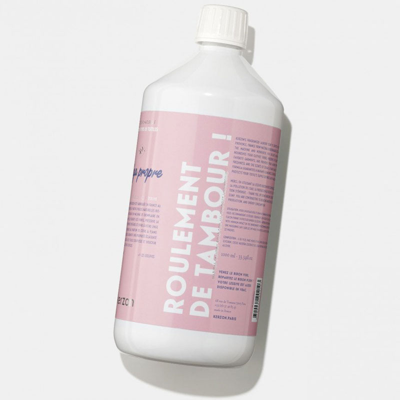 Kerzon Fragranced Laundry Soap - Mega Propre (33.34 oz) - side view
