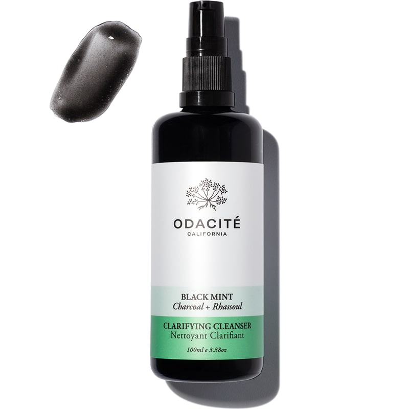  Odacite Black Mint Cleanser (100 ml) with swatch