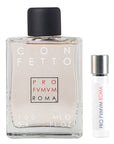 Profumum Roma Confetto Eau de Parfum and travel size vial