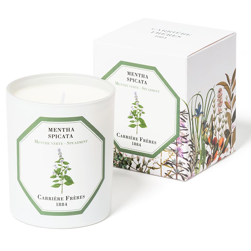 Carriere Freres Spearmint Candle (185 g) with box