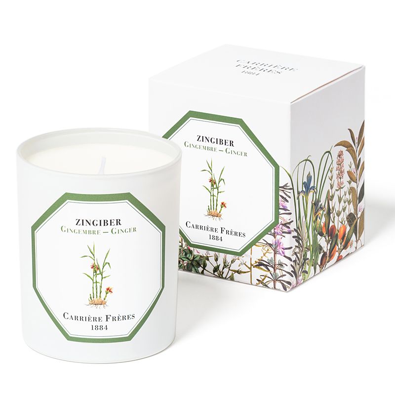 Carriere Freres Ginger Candle (185 g) with box