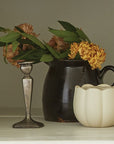 The Floral Society Ceramic Flower Frog Vase - Large on a shelf