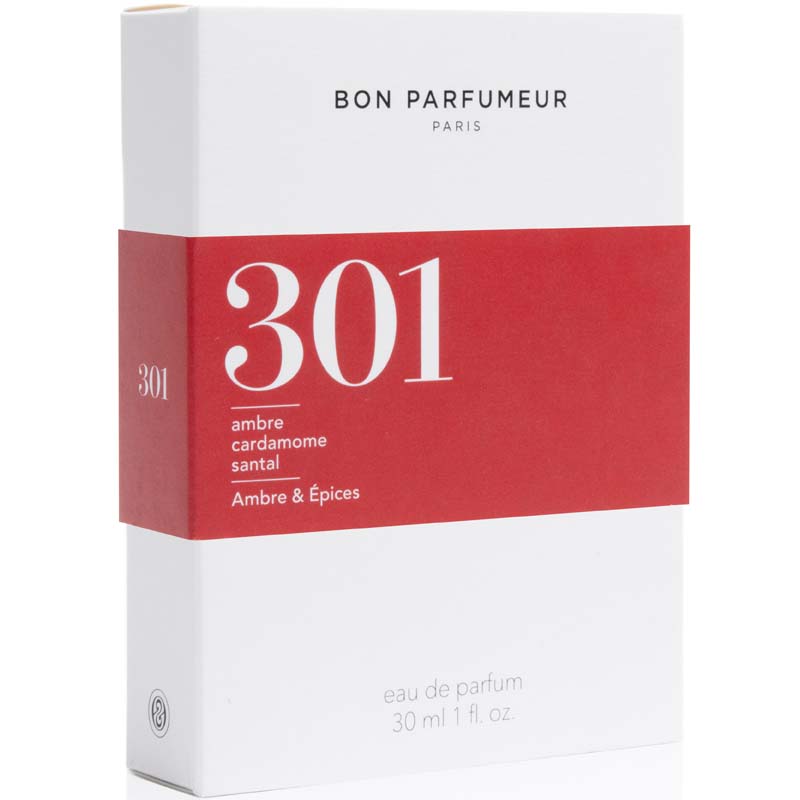 Bon Parfumeur Paris 301 Sandalwood Amber Cardamom Eau de Parfum box only