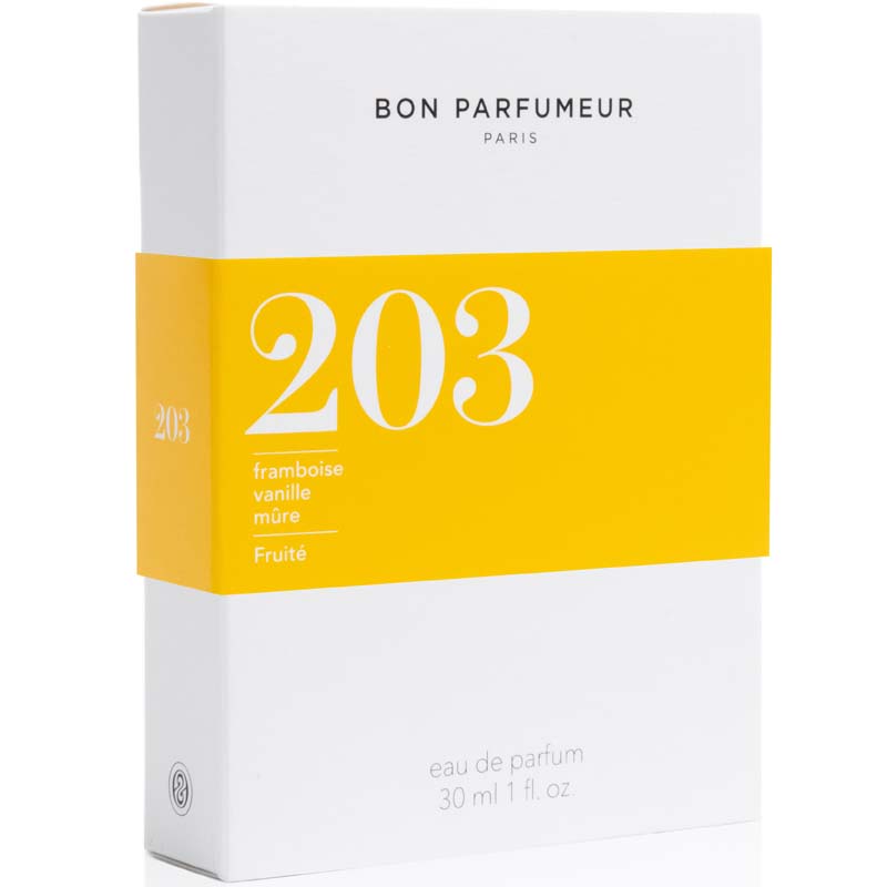 Bon Parfumeur 203 Raspberry Vanilla Blackberry Eau de Parfum (30 ml) box