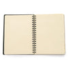 Delfonics Rollbahn Spiral Notebook Pocket Memo - Blue (1 pc) - open