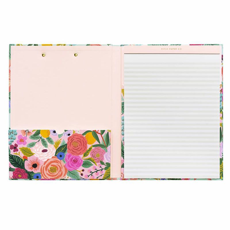 Rifle Paper Co. Garden Party Clipfolio opened