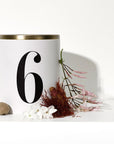 L'Objet Jasmin d'Inde No. 6 Candle with ingredients