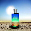 Juliette Has a Gun Vanilla Vibes Eau de Parfum on desert with sun behind it