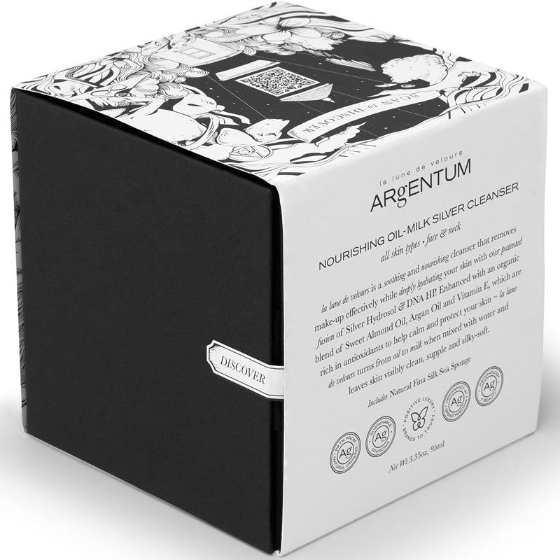 Argentum Apothecary La Lune de Velours Nourishing Oil Milk Cleanser (3.35 oz) box