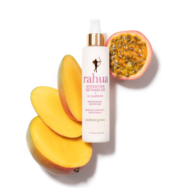 Rahua By Amazon Beauty Hydration Detangler + UV Barrier (193 ml) with mango slices and passion fruit 
