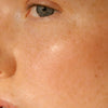 (M)ANASI 7  All Over Shine Glossy Finish - Cristallo close up on model without makeup