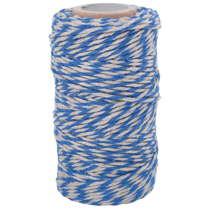 Burstenhaus Redecker Flax Yarn Blue/Natural Color (55 yards)
