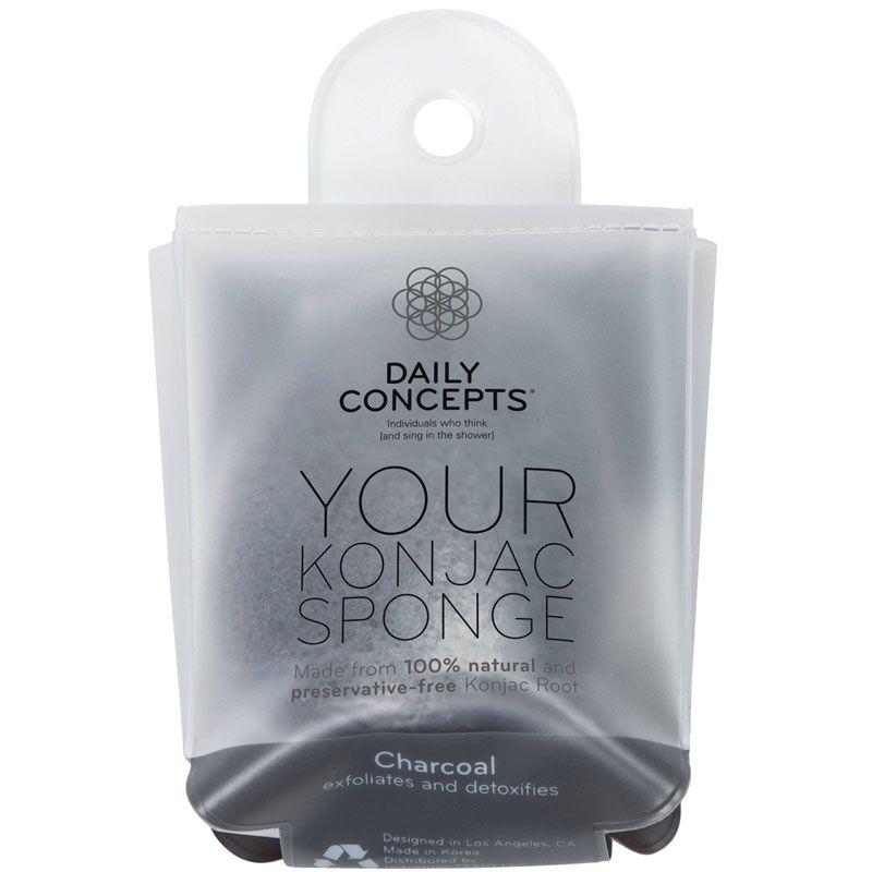 Daily Concepts Your Konjac Sponge - Charcoal packaging