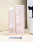 Davids Premium Natural Toothpaste - Herbal Citrus Peppermint (5.25 oz) Beauty Shot