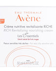 Eau Thermale Avene Revitalizing Nourishing Cream RICH (1.6 oz) box