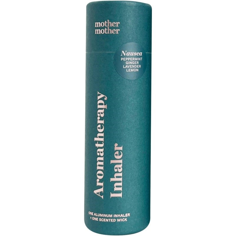 Mother Mother Aromatherapy Inhaler: Nausea Relief Case + Wick - packaging