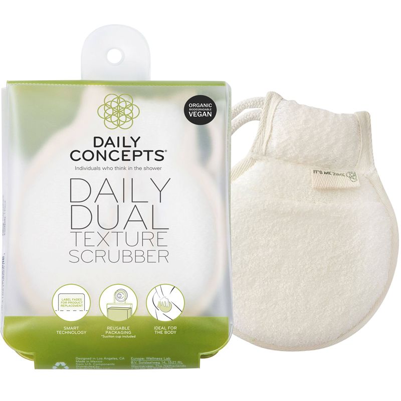 Daily Concepts Daily Ritual Texture Scrubber packaging and product