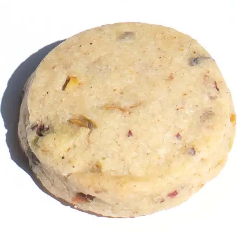 Makabi &amp; Sons Rose Pistachio Cardamom Cookies - Maroc (one cookie shown without box)