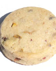 Makabi & Sons Rose Pistachio Cardamom Cookies - Maroc (one cookie shown without box)
