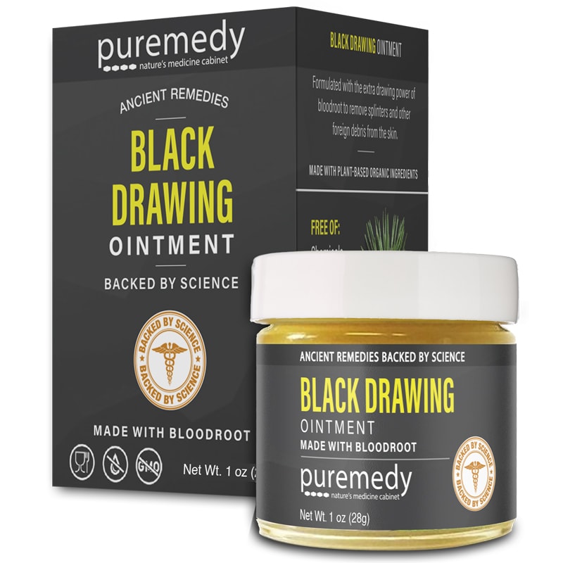 Puremedy Black Drawing Ointment (1 oz)
