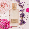 Parfums de Nicolai Patchouli Intense Hair Mist mood photo with flowers 